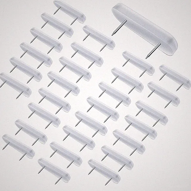 30 Pieces Bed Skirt Pins Bed Skirt Holding Pins Bed Skirt Pins or Holders Fur...